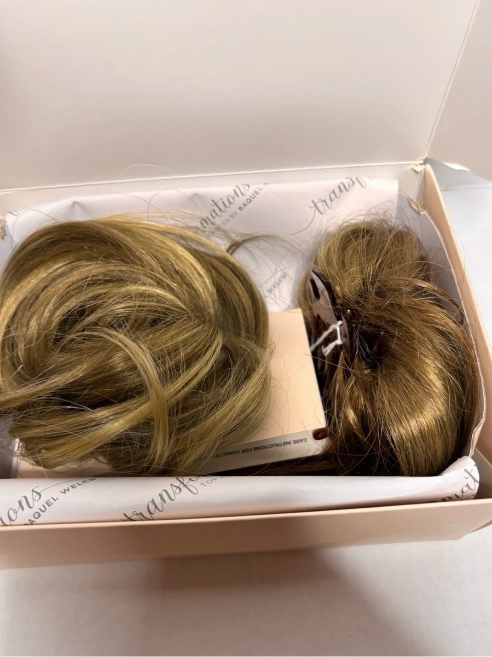Raquel Welsh Transformations Aperitif Honey Ginger Clip in Top Piece